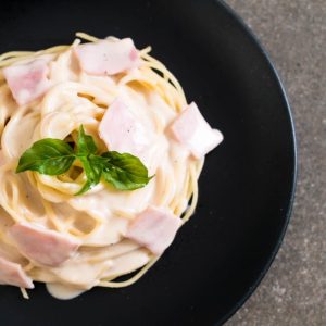 Carbonara ou Crème jambon